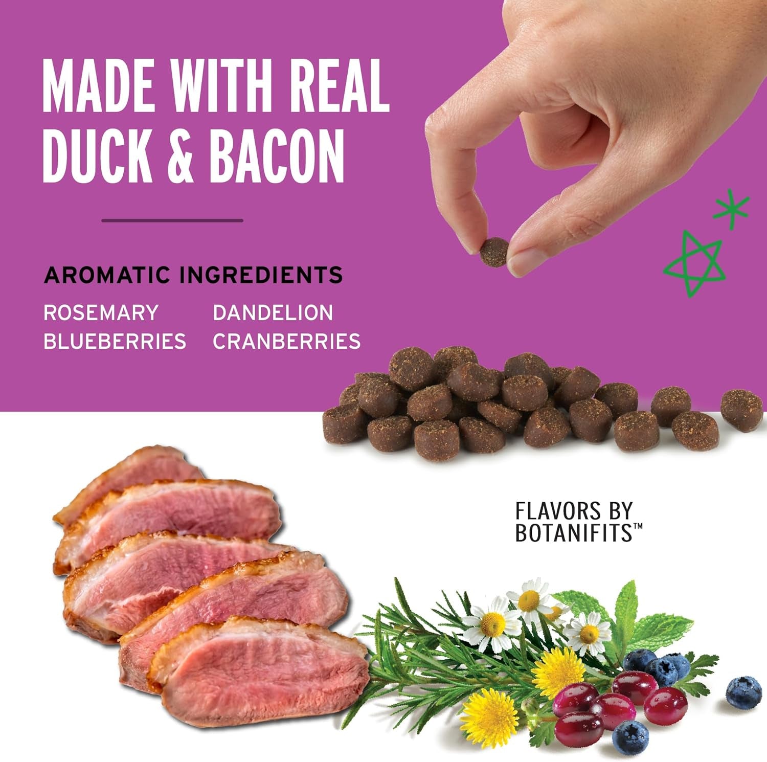 4 Oz. Pouch Training Reward Mini Soft & Chewy, Duck and Bacon Flavor, with 200 Treats per Bag, the Choice of Top Trainers