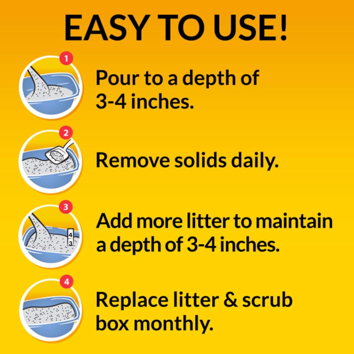 Purina Clumping Cat Litter, Tidy Max Glade Tough Odor Clear Springs Multi Cat Litter - 38 Lb. Box